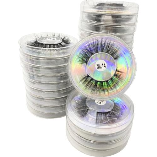 Wholesale Lashes Custom Packaging Eyelash Cases Box Packaging Fake Lashes Private Label Lash Mink Eyelashes