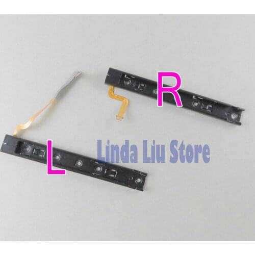 Original New For NS Switch Left Right track Slider Flex Cable Strip For Nintendo Switch L R Host Middle Button Holder Parts