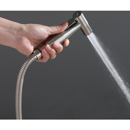 Handheld Bidet Sprayer Bidet Shower Toilet Shower 304 Stainless Steel Toilet Bidet for Bathroom Bidet Hygienic Shower Faucet