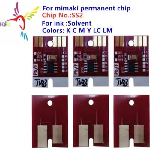 SS2 Solvent Permanent Chip for Mimaki JV3 Printer Solvent Permanent Chip SS2 Compatible for Mimaki