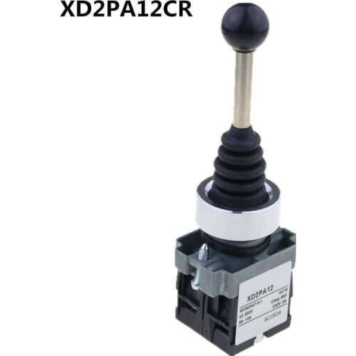 XD2PA12CR 2NO 2Positions Latching Maintained Wobble Stick Joystick Replace Telemecanique