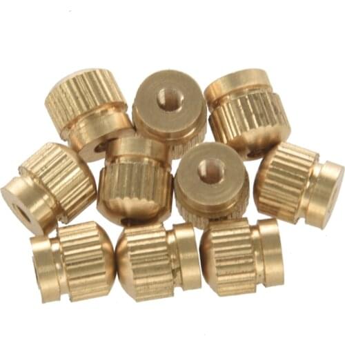10Pcs Tenor Horn Key Button Piston Value Cap Screws for Trumpet Tenor Horn Cornet Tuba Accessories