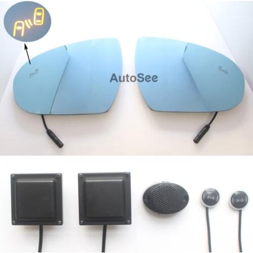 2017 for Hyundai Tucson car BSW BSI blind spot Radar Sensor detection LCA Mirror LED light warning system