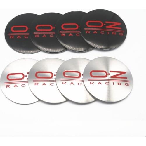4PCS 56mm OZ Racing Car logo Badge Emblem Wheel Center hub Caps wheel center covers Sticker Car styling accessories
