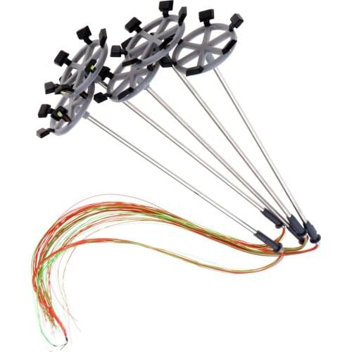 5Pcs 1:100 Scale Model Lights Lamp for DIY Miniature Layout Street Sand Table Scene Accessories