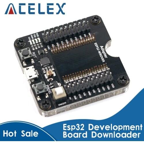 ESP8266 ESP-WROOM-32 ESP32-WROVER Esp32 Development Board Esp32 Test Board Burning Fixture Tool Downloader for ESP-12F/07S/12S