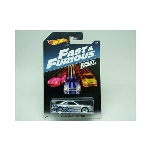 Hotwheels 1/64 Nissan skyline GTR Diecast Collection of Simulation Alloy Car Model Children Toys