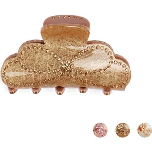 Classic Claw Hair Clip - Cellulose Acetate Hair Accessories for Women Girls Hair Clamp - Hair Ornament for Tiara Thick Hair Wear