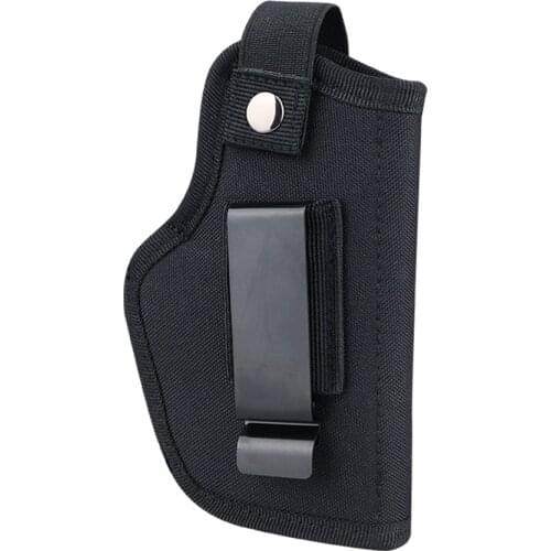 Nylon Invisible Storage Sleeve with Steel Clip Quick Pull Hidden Device Waist Bags Outdoor Hunting Holsters Tool