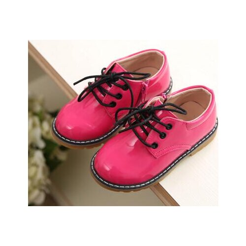 Top Quality Spring Children Shoes Kids PU Leather Marin Boots Boys Girls Snow Boots Sneakers Fashion Boots Size 26-30