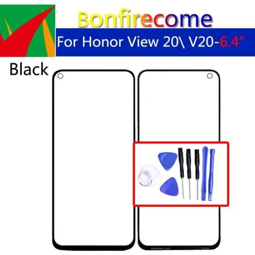 Touchscreen For Huawei Honor View 20 V20 Touch Screen 6.4" For Honor V20 LCD Display Front Glass Replacement