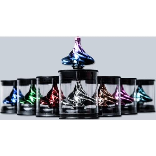 Spinner Gyro Toy Fingertip Stunt Gyroscope for Children Gyro Wind-driven Gyro