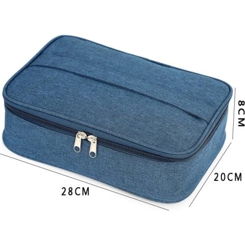 Tote Bag Lunch Bag Students Insulated Lunch Box Bag Rectangular Flat