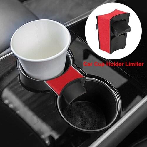 For Tesla Automobile Parts Bottle Rack Holder Slot Slip Limit Clip Limiter Stopper Model 3/Y 2021 Car Water Cup