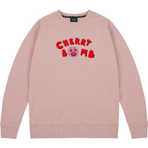 Cherry bomb Tyler The Creator Golf Wang OFWGKTA Sweatshirts Hoodies Skate Harajuku men women unisex Combed Cotton