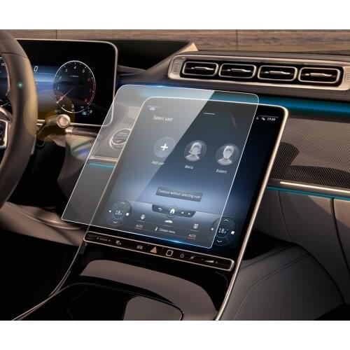 LFOTPP Car Screen Protector For S-CLASS W223 2021 12.8 Inch GPS Navigation Touch Center Display Auto Interior Accessories