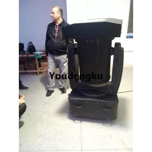 2000w Outdoor Sky tracker projector outdoor sky beam search light rotating 7 colors outdoor sky searchlights with flightcase