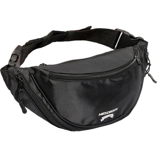 Black Safety Belt Bag Adjustable Strap for Motorcycle Snowmobile Kids Adults