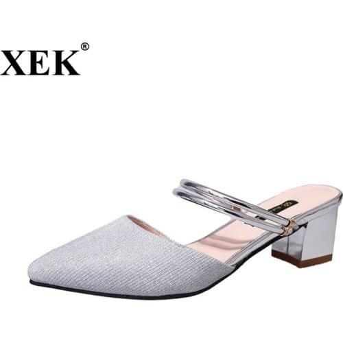 XEK Women's Shoes With A Strap