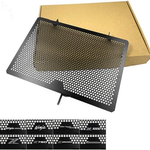 Motorcycle Radiator Guard Grille Oil Cooler Cover For KAWASAKI Z750 Z800 Z1000 Z1000SX NINJA 1000 2007 2008 2009 2010-2016