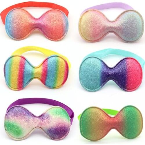 50 Pcs Handmade Colorful Bowknot Dog Bow Ties Necktie Pet Dog Grooming Product For Puppy Dog Cat Bow Ties Pet Supplies