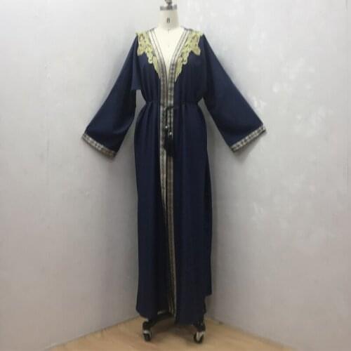 Abaya Dubai Turkish Muslim fashion Hijab dress Islamic dress womens African long dress De Moda Musulman Djellaba Femme