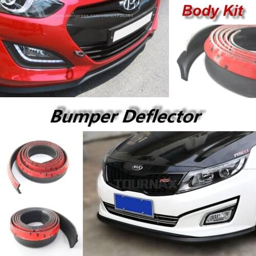 Car Bumper Lips For Mini Cooper R52 R53 R55 R56 R57 R58 R59 R60 R61 Spoiler Body Kit Strip / Front Lip Side Skirt Body Trim