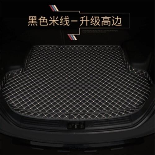 Car styling 3D three-dimensional PU tail box protective carpet pad trunk luggage pad for Chery Tiggo 8 2020-2021 5 seats