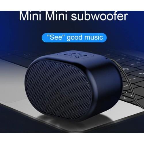 BLUELANS Portable Wireless Bluetooth 5.0 Speaker with Microphone Stereo Noise Reduction