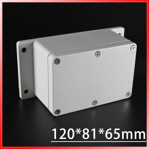 120*81*65mm Europe Style Gery Cover small plastic boxes use as terminal /Meter/Junction Enclosure Waterproof IP65
