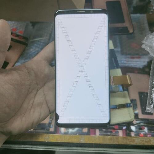 Big dot big burn big line Have a line AMOLED Test For Samsung Galaxy S9 S9+ G965F G965W G960F Touch Screen Digitizer LCD Display
