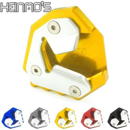 For BMW S1000XR S1000 XR 2014 2015 2016 2017 2018 Kickstand Foot Side Stand Extension Plate Pad Motorcycle Accessories