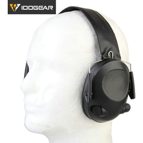 IDOGEAR TAC 6S Electronic Headset Shooting Paintball Equipment Tactical Noise Cancelling headphone 3701