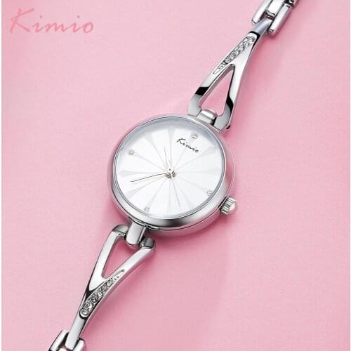 Kimio 2020 New Women Luxury Brand Watch Simple Quartz Lady Waterproof Wristwatch Female Fashion Casual Watches Clock reloj mujer