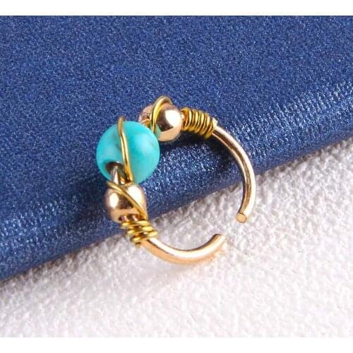 Explosion Models Fashion Stainless Steel Winding Nose Ring Nose Nails Nose Ear Bones Body Piercing Jewelry