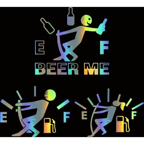 ChienHow Car Stickers High Gas Consumption Decal Vinyl 3D JDM Funny Stickers on Auto Motorcycle Car Styling Tank Cap Decals