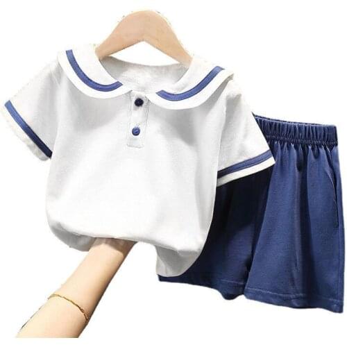 New Summer Kids Sportswear Baby Girls Cotton Clothes Suit Children Fashion T-Shirt Shorts 2Pcs/Sets Toddler Casual Costume