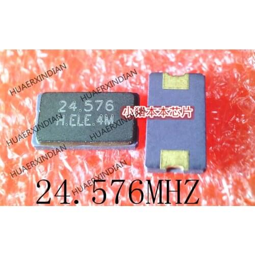 New Original XTAL 24.576MHZ 20PF20PPM HELEX8A024576DK1H-X SMD