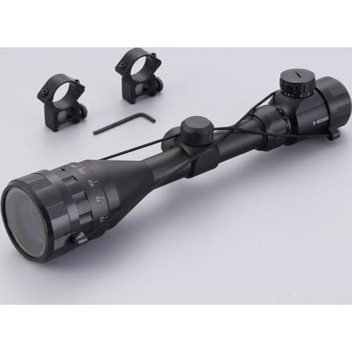 6-24X40AOE Hunting Rifle Optic Scope Crosshair Rifle Scope Tactical Red Dot Riflescope Sniper Airsoft Optical Sights Accessorie