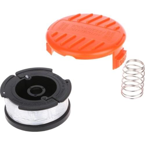 Professional Autofeed Line String Trimmer Replacement Spool Cap Set For Black & Decker LX0D