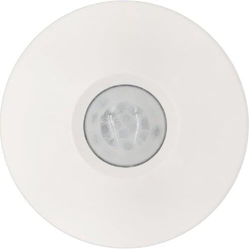 Wired 360 Degree Detection Ceiling PIR Sensor Infrared Motion Detector NC/NO Output for Burglar Alarm Home Security System