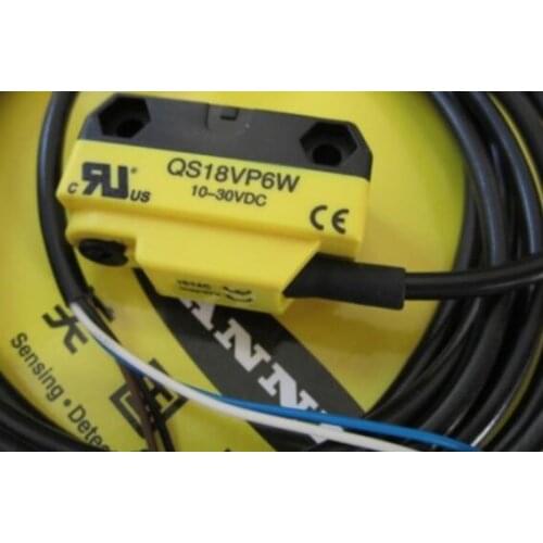 QS18VP6W 61660 QS18 Photoelectric Sensor,Divergent,Diffuse,INFRARED,Range 100 mm,Potentiometer