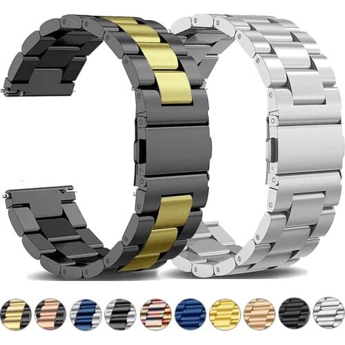 Stainless Steel Band for HUAWEI GT2 Pro Watch 3 Pro Metal Watchband for HUAWEI GT 2Watch Bracelet Luxury Metal Strap 20mm 22mm