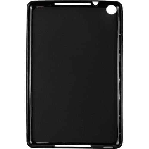 QIJUN Silicone Smart Tablet Back Cover For Huawei MediaPad T5 8.0 inch JDN2-W09/AL00 Honor Pad 5 8.0" Shockproof Bumper Case