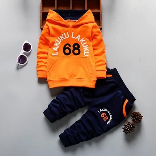 2021 Baby Boy Clothes Clothing Sets Cotton Autumn Boys Sport Suit Winter Children Clothes Baby Clothing Sweatshirt 2 4 6 Years