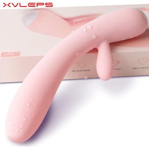 Xvleps Super Soft Dildo Vibrators for Women Adult Toy Female Masturbator Clitoris Stimulator Sex Machine Pussy Wand Erotic Tool