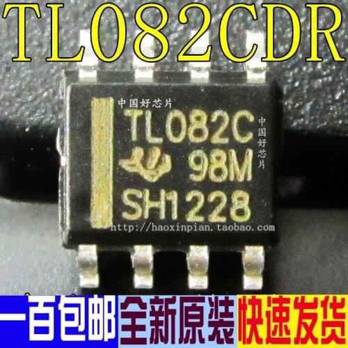 Tl082c Tl082cdr Tl082 SMD Sop8 Operational Amplifier Chip IC Brand New Delivery