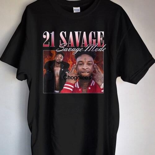 21 Savage Retro 90 Hip Hop Vintage Tee S XXL