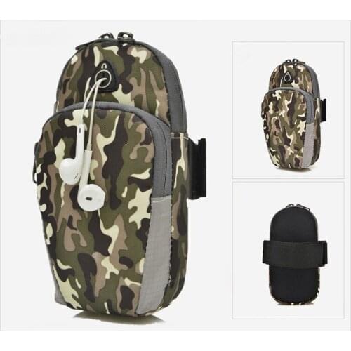 Waterproof Nylon Fitness Cycling Running Phone Bag Sport Armband Case Pouch 5.5inch Mobile Phone Cover Portector for outdoor gym