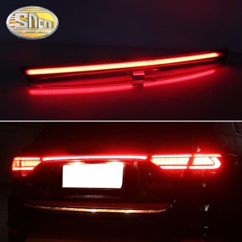 Rear Bumper Trunk Tail Light For Kia Rio X line X-line 2017 - 2020 Car LED Rear Fog Lamp Brake Dynamic Turn Signal Reflector